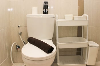 minimalist design studio at meikarta apartment