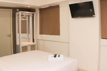 minimalist design studio at meikarta apartment