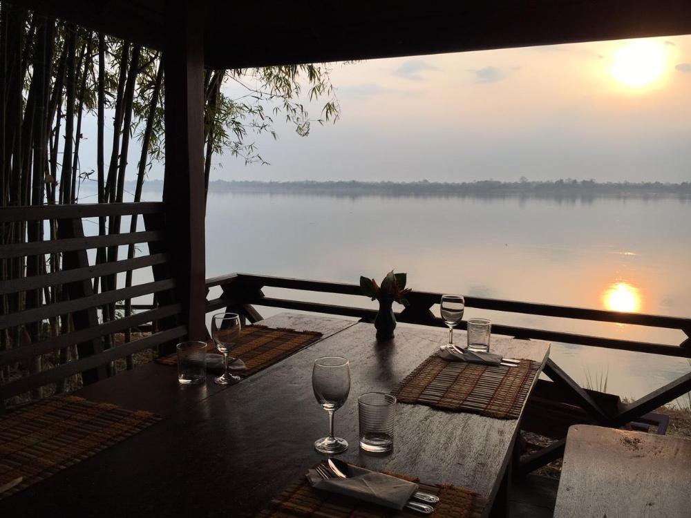 the view at champasak