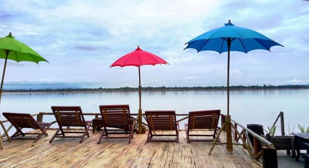 the view at champasak