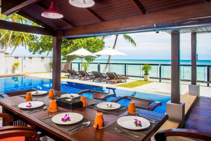 pao jin poon beach front villa