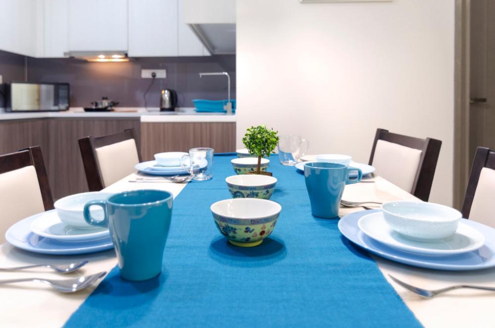 a bright and modern suasana suites in johor bahru