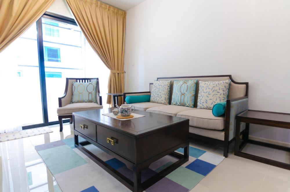 a bright and modern suasana suites in johor bahru