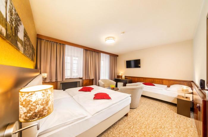 hotel zlata hvezda trebon