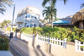 caribbean resort by the ocean