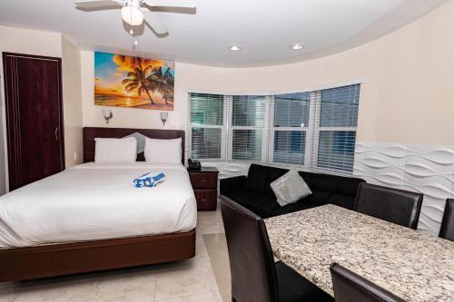 caribbean resort by the ocean