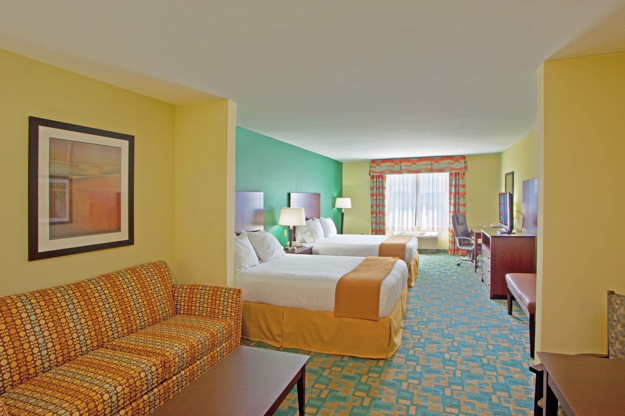 holiday inn express and suites thornburg s freder