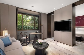 tanggu hotel xian great wild goose pagoda tang paradise