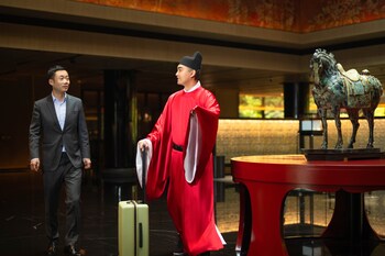 tanggu hotel xian great wild goose pagoda tang paradise