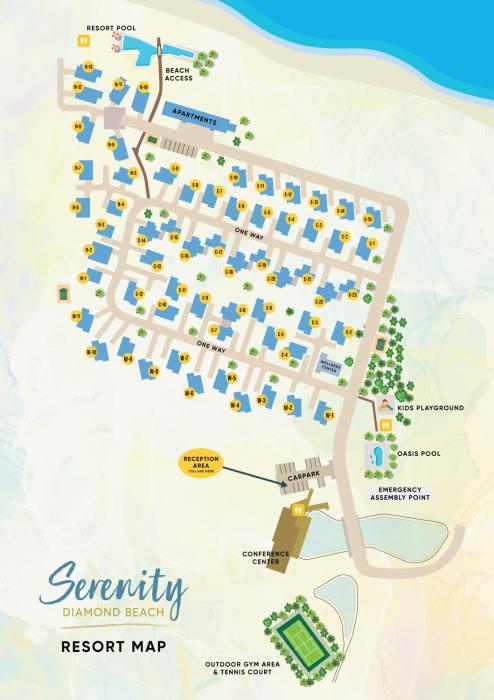 serenity diamond beach