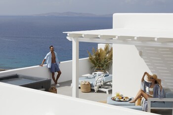 epic blue mykonos