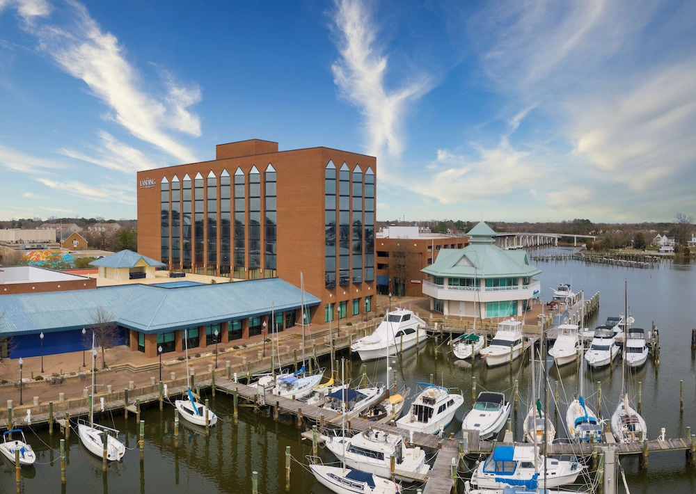 the landing at hampton marina tapestry collection by hilton