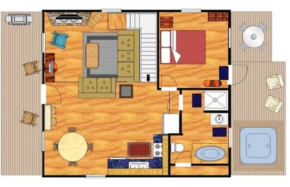 26 bearfoot landing 2 br cabin