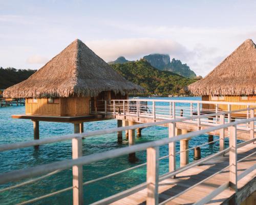 intercontinental bora bora le moana resort