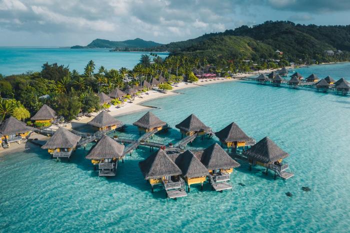 intercontinental bora bora le moana resort