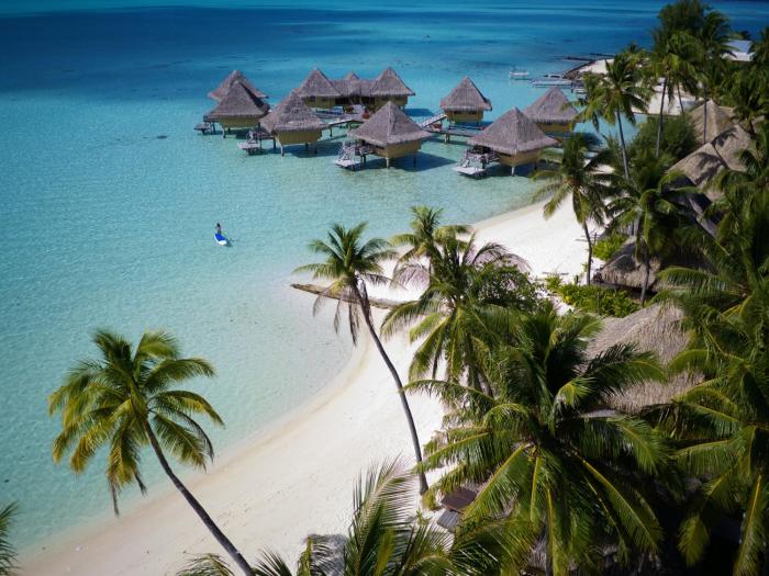 intercontinental bora bora le moana resort