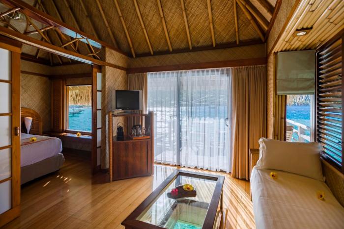 intercontinental bora bora le moana resort