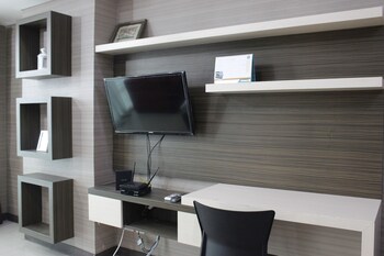 prime and comfy studio tamansari la grande apartment by travelio