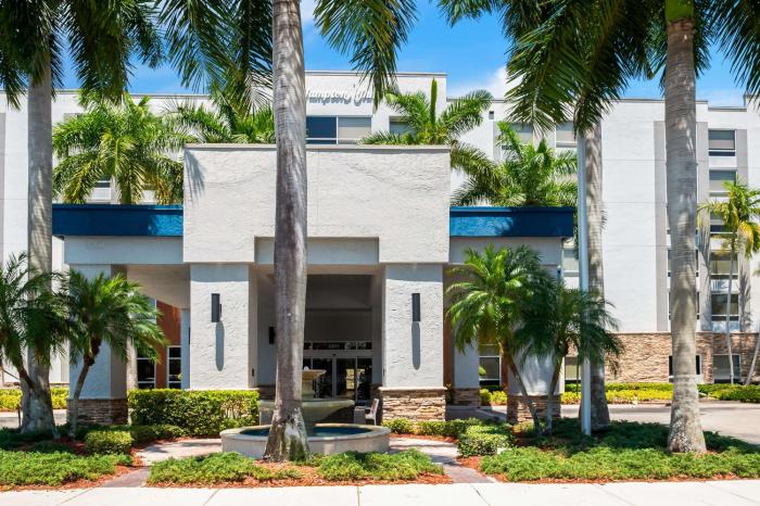 hampton inn weston ft lauderdale