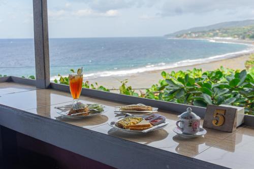 manta cottages with sea view