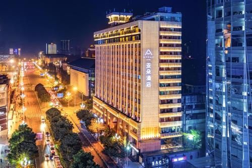 atour hotel chengdu chunxi road tianfu plaza metro station
