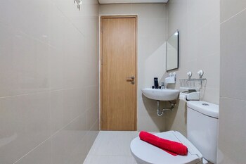 fancy and comfy studio at b residence apartment