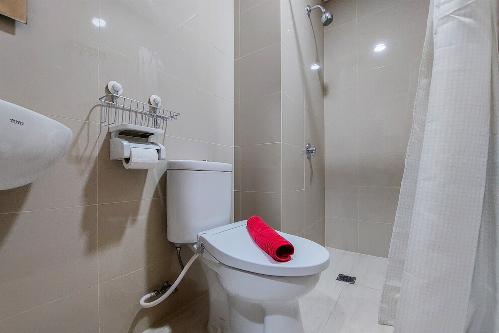 fancy and comfy studio at b residence apartment