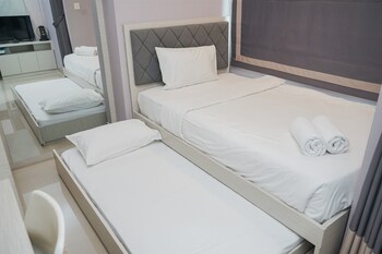 fancy and comfy studio at b residence apartment
