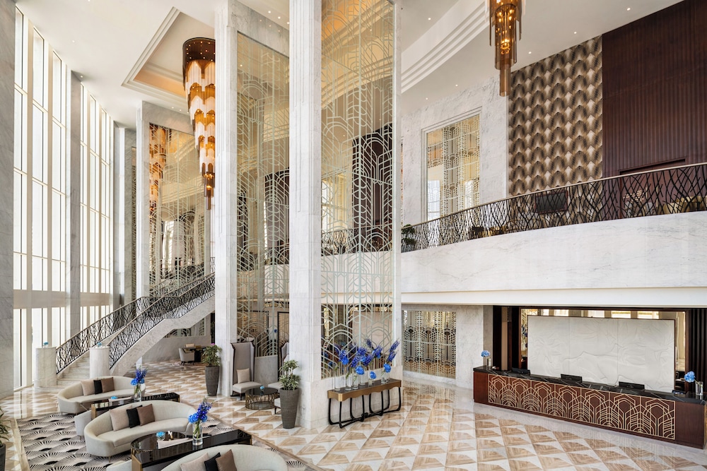 wyndham grand doha west bay beach