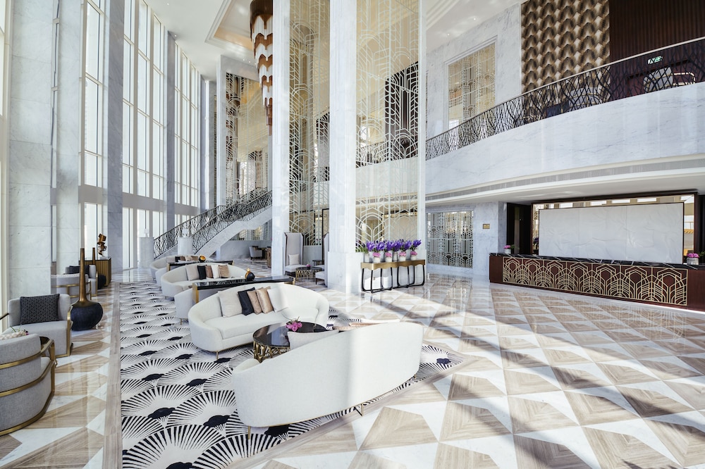 wyndham grand doha west bay beach