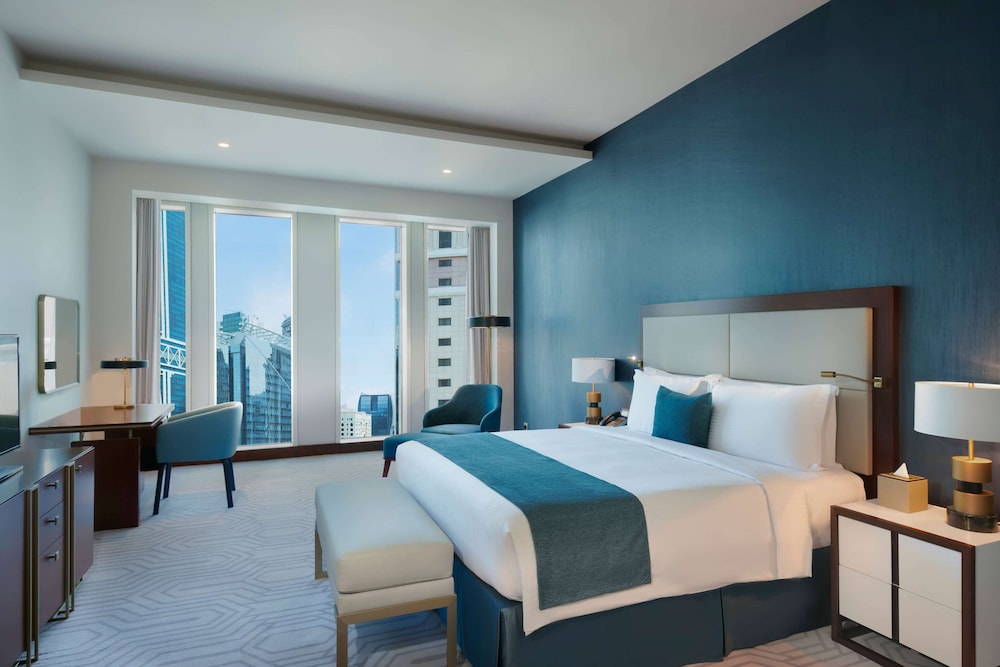 wyndham grand doha west bay beach