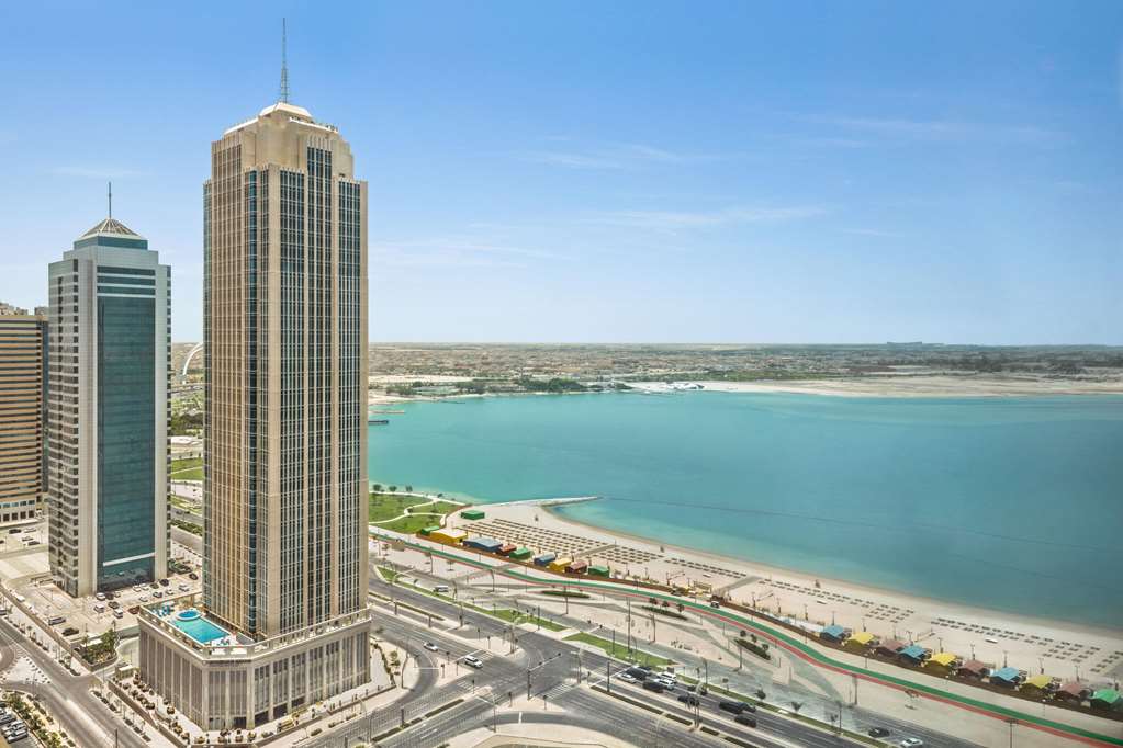 wyndham grand doha west bay beach