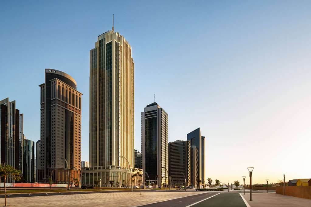 wyndham grand doha west bay beach
