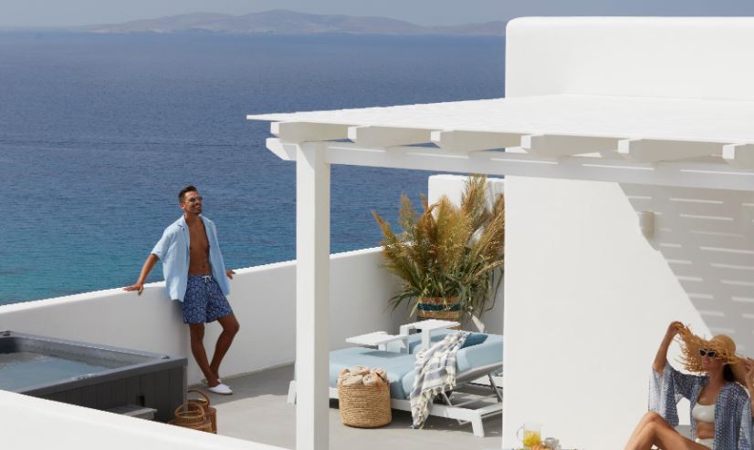 epic blue mykonos luxury suites and villas