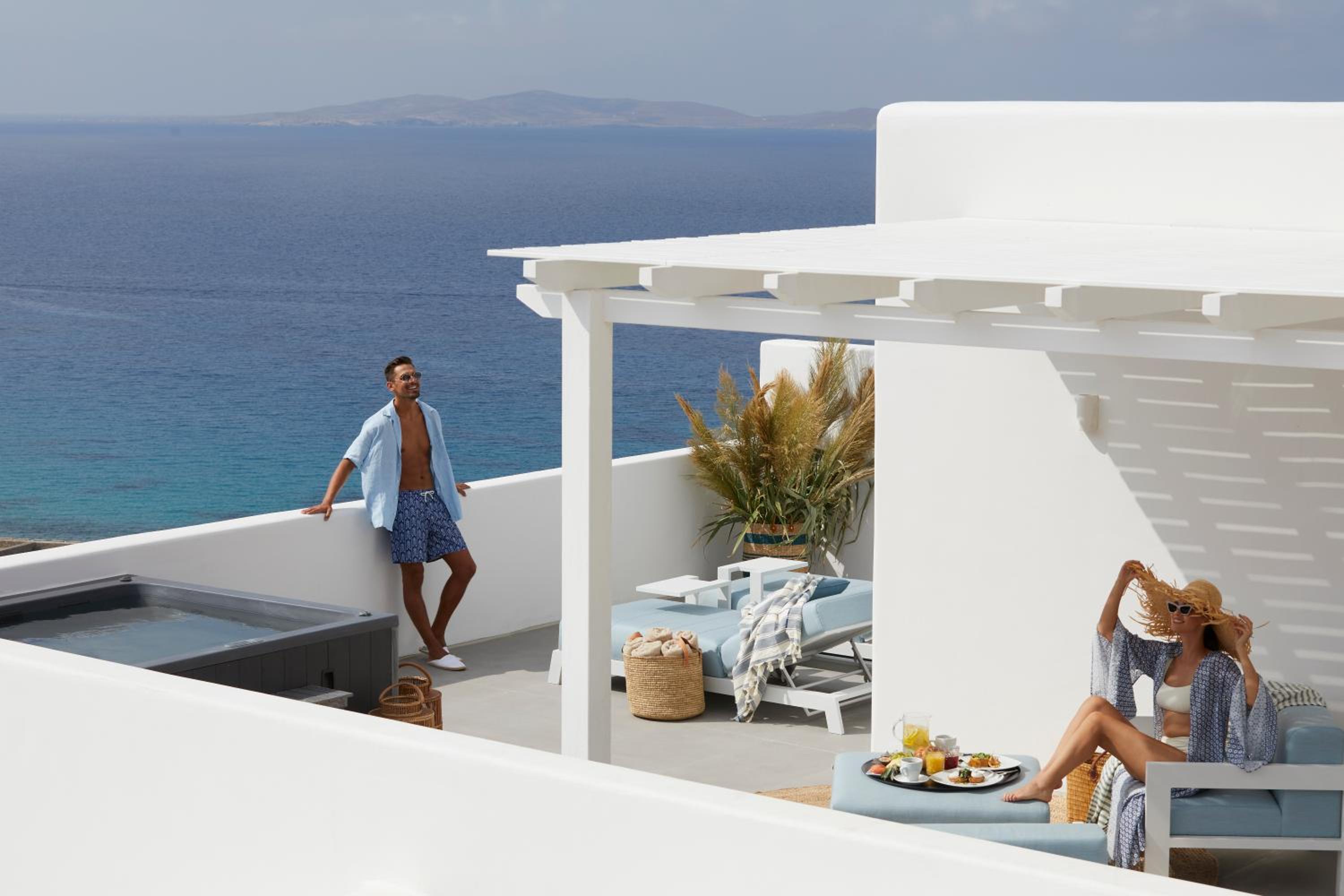 epic blue mykonos luxury suites and villas