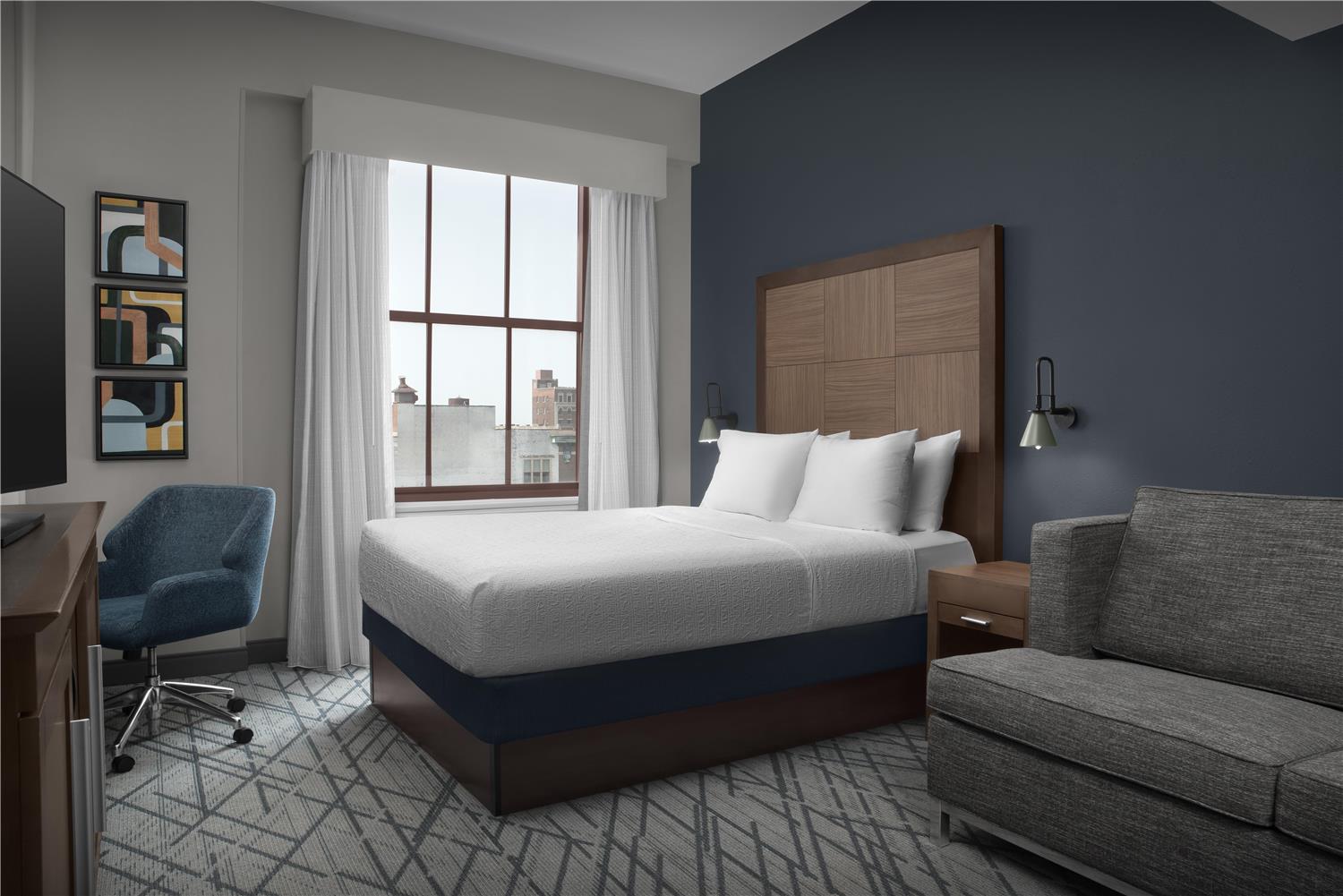 hampton inn indianapolis downtown across from circle centre