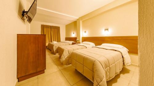 wooden hotel