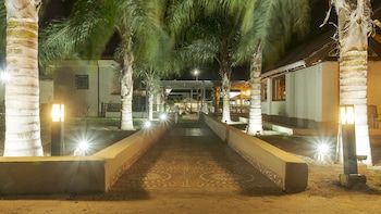 wooden hotel
