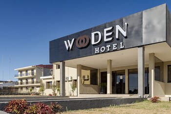 wooden hotel