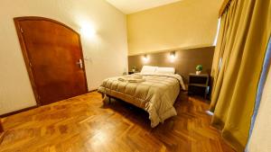 wooden hotel