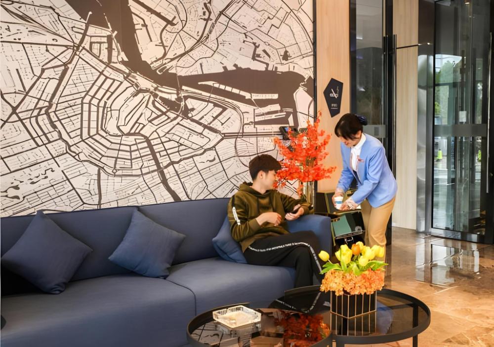 echarm hotel nanjing lishui high speed railway station wuzhou trade city