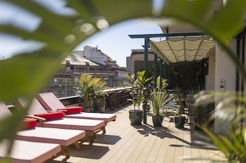 via sants hotel barcelona tapestry collection by hilton