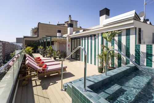 via sants hotel barcelona tapestry collection by hilton