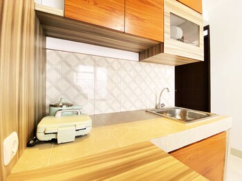 homey designed and cozy 2br at mekarwangi square cibaduyut apartment