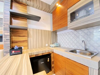 homey designed and cozy 2br at mekarwangi square cibaduyut apartment