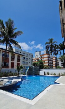 meu lugar na praia tropical