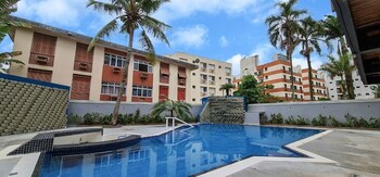 meu lugar na praia tropical