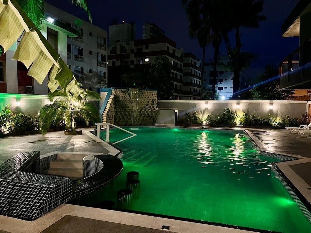 meu lugar na praia tropical