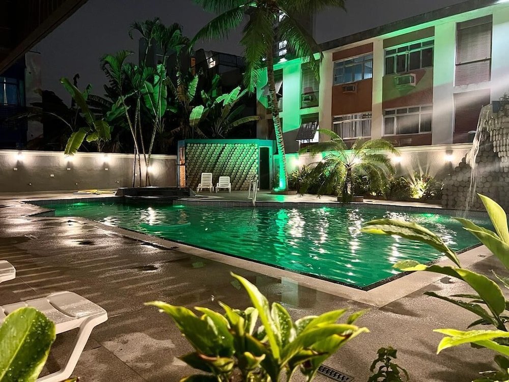 meu lugar na praia tropical