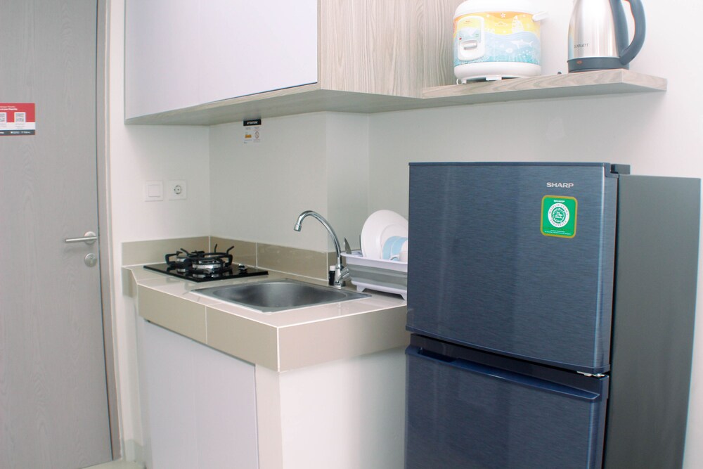 homey and minimalist studio at vasanta innopark apartment